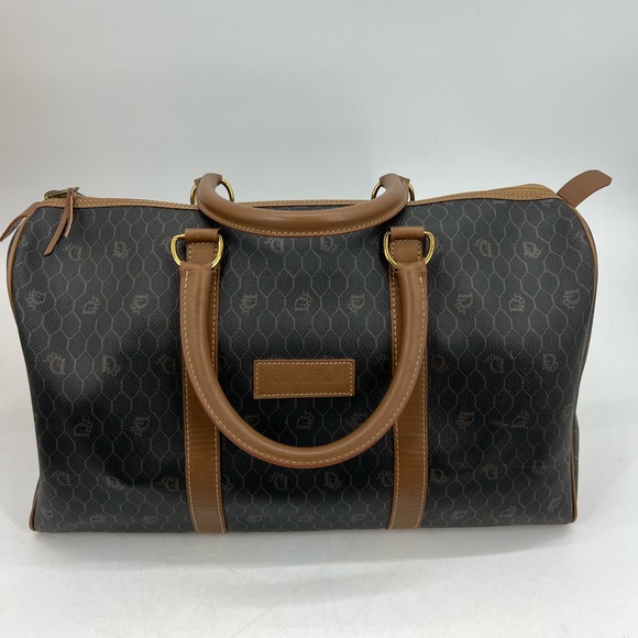 Christian Dior vintage honeycomb Boston bag - Picture 1 of 8